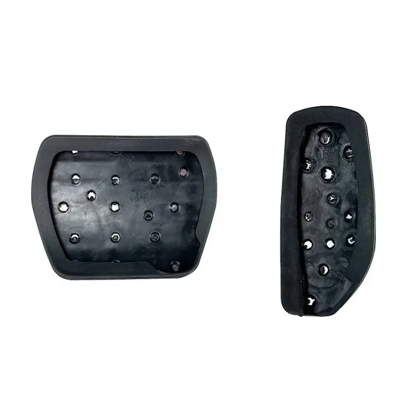 for nissan patrol y63 2025 2026 car foot fuel brake pedals cover stainless steel rubber sport interior styling for nissan patrol y63 2025 2026 car foot fuel brake pedals cover stainless steel rubber sport interior styling