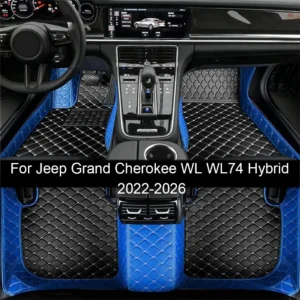 custom car floor mats fit for jeep grand cherokee wl wl74 hybrid 2022 2023 2024 2025 2026 full set vehicle auto foot carpets mat