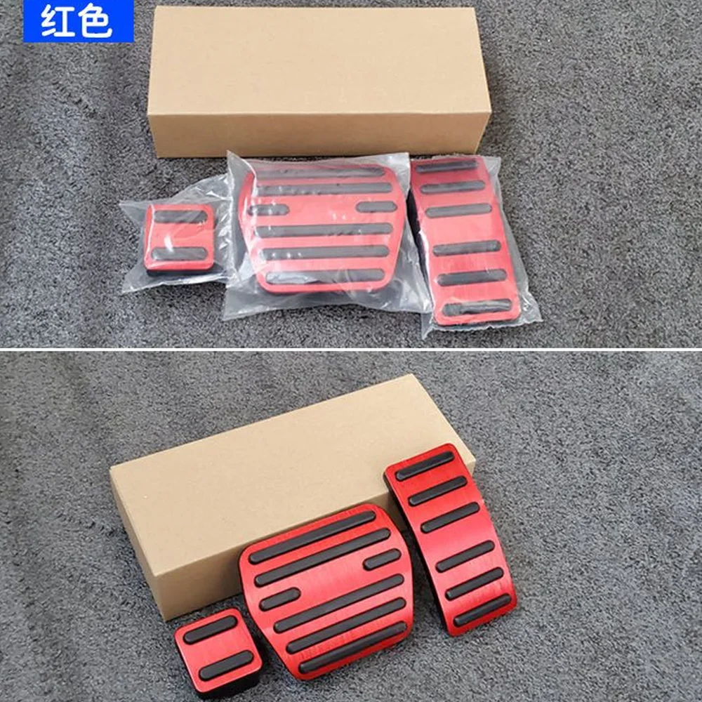 car gas brake pedal for nissan patrol y62 y63 armada 2011~2025 aluminum alloy anti slip foot pedals part pad cover car gas brake pedal for nissan patrol y62 y63 armada 2011~2025 aluminum alloy anti slip foot pedals part pad cover