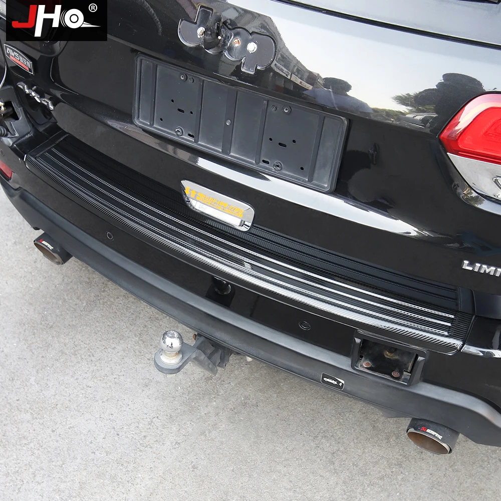 jho car steel outer rear bumper protector guard cover trim scuff sill plate for jeep grand cherokee 11 2020 2018 17 16 14 19 wk2 jho car steel outer rear bumper protector guard cover trim scuff sill plate for jeep grand cherokee 11 2020 2018 17 16 14 19 wk2