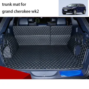 car trunk mats for jeep grand cherokee wk2 leather car trunk mat cargo liner 2011 2012 2013 2014 2015 2021 accessories