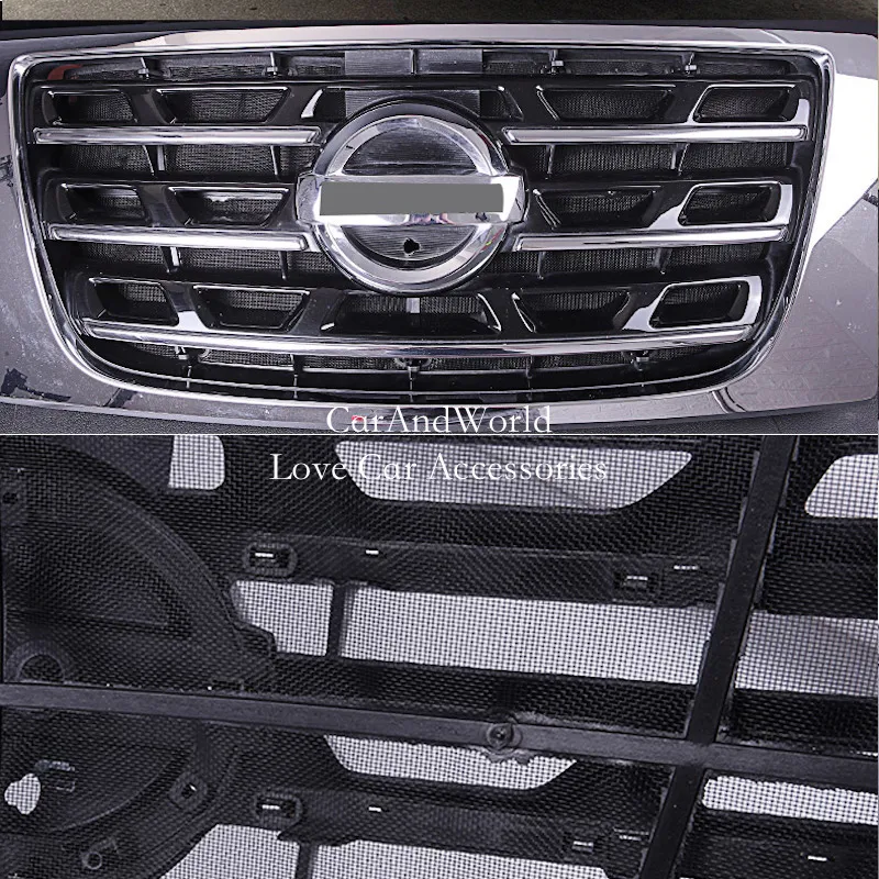 front grille insect screening mesh insert net stainless steel cover trims for nissan patrol armada y62 2012 2020 car front grille insect screening mesh insert net stainless steel cover trims for nissan patrol armada y62 2012 2020 car