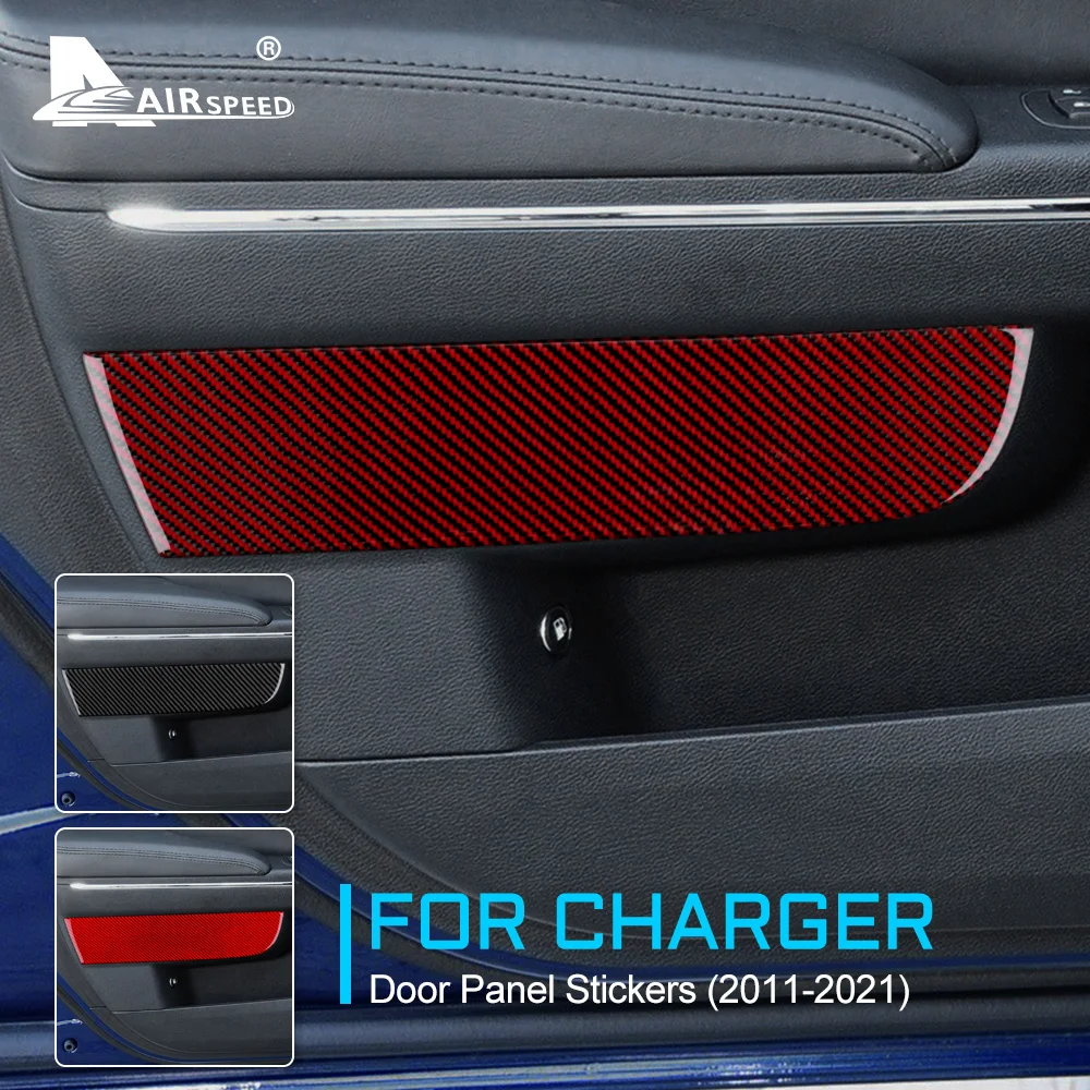 airspeed 4pcs carbon fiber for dodge charger 2011 2023 accessories interior trim car side door panel cover sticker car styling airspeed 4pcs carbon fiber for dodge charger 2011 2023 accessories interior trim car side door panel cover sticker car styling