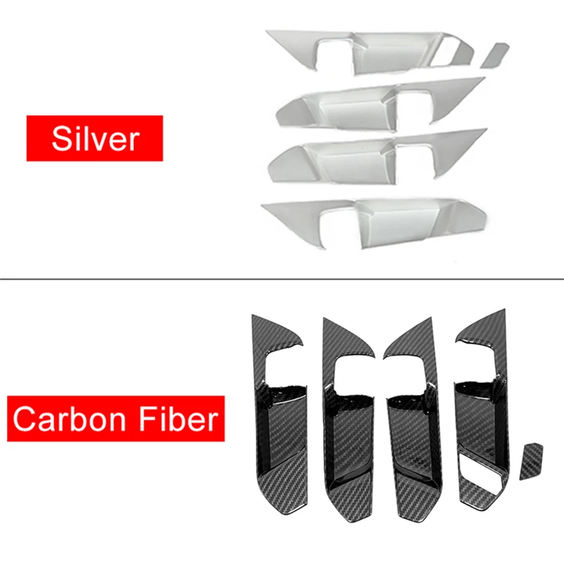 for toyota rav4 xa50 2019 2020 2021 2022 2023 2024 rav 4 hybrid abs carbon car inner door handle bowl cover case trim stickers for toyota rav4 xa50 2019 2020 2021 2022 2023 2024 rav 4 hybrid abs carbon car inner door handle bowl cover case trim stickers