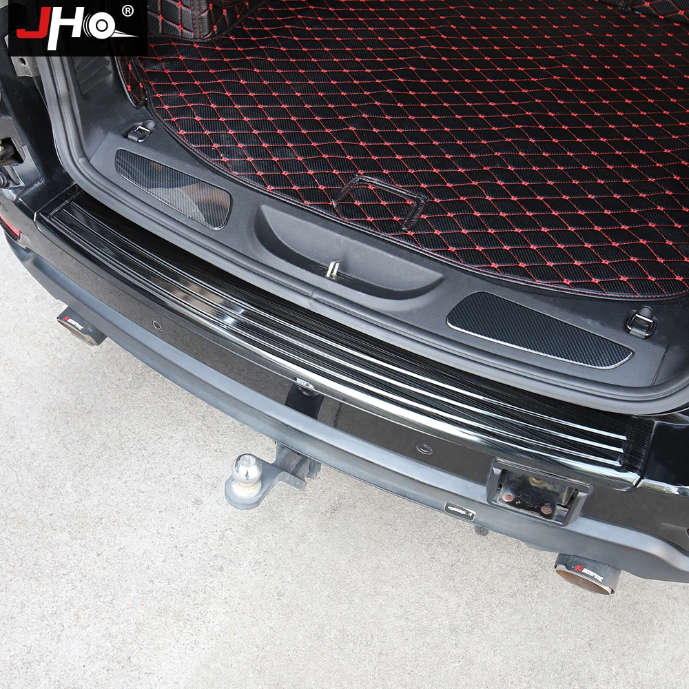 jho car steel outer rear bumper protector guard cover trim scuff sill plate for jeep grand cherokee 11 2020 2018 17 16 14 19 wk2 jho car steel outer rear bumper protector guard cover trim scuff sill plate for jeep grand cherokee 11 2020 2018 17 16 14 19 wk2