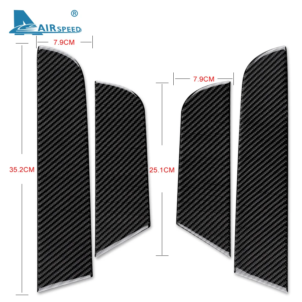 airspeed 4pcs carbon fiber for dodge charger 2011 2023 interior trim car side door panel cover sticker car styling airspeed 4pcs carbon fiber for dodge charger 2011 2023 interior trim car side door panel cover sticker car styling