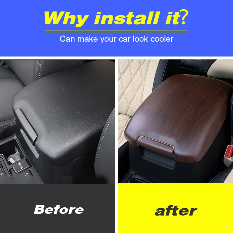 vtear for toyota land cruiser prado 150 inner decoration car armrest box cover accessories storage trim parts interior 2020 vtear for toyota land cruiser prado 150 inner decoration car armrest box cover accessories storage trim parts interior 2020