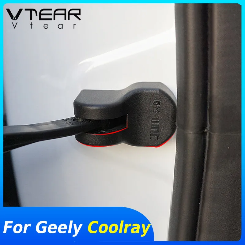 vtear for geely coolray sx11 belgee x50 car door stopper trim cover interior lock frame protection mouldings styling accessories vtear for geely coolray sx11 belgee x50 car door stopper trim cover interior lock frame protection mouldings styling accessories