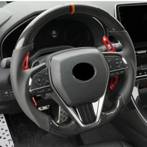 for toyota camry xv70 avalon xx50 2018 2019 2020 2021 1pcs deluxe steering wheel decoration accessories