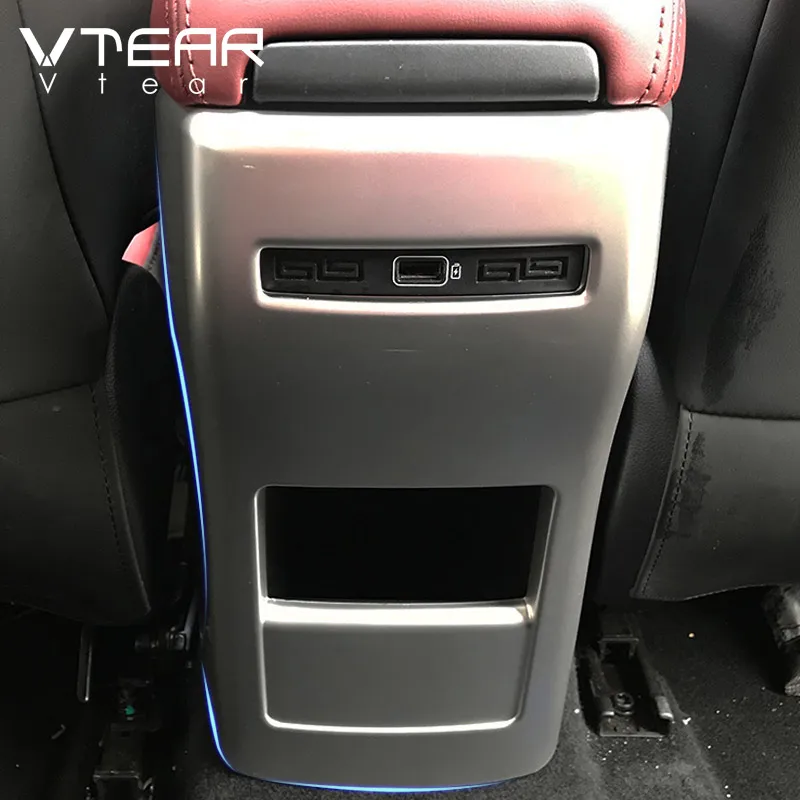 vtear for geely coolray sx11 belgee x50 interior frame armrest rear air outlet cover car chrome styling trim accessories parts vtear for geely coolray sx11 belgee x50 interior frame armrest rear air outlet cover car chrome styling trim accessories parts