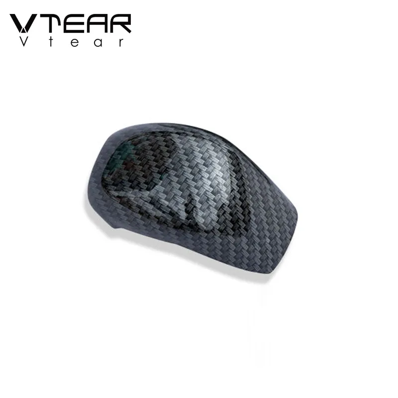 vtear for mg zs mg6 mg3 rx5 gear head shift knob cover carbon fiber auto car styling center interior accessories decoration vtear for mg zs mg6 mg3 rx5 gear head shift knob cover carbon fiber auto car styling center interior accessories decoration