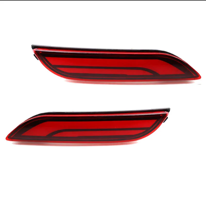 ijdm 3d optic led bumper reflector lights for 2018 up toyota camry, function as tail, brake rear fog lamps and turn signal light ijdm 3d optic led bumper reflector lights for 2018 up toyota camry, function as tail, brake rear fog lamps and turn signal light