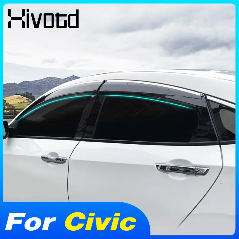 sunshade car window visor guard cover parts side mirror rain protector exterior products accessories for honda civic 10th 2021 sunshade car window visor guard cover parts side mirror rain protector exterior products accessories for honda civic 10th 2021