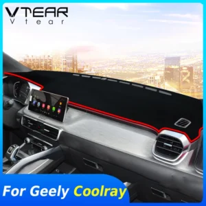 vtear for geely coolray sx11 belgee x50 interior dashboard cover non slip pad dash mat car styling carpet accessories parts 2022