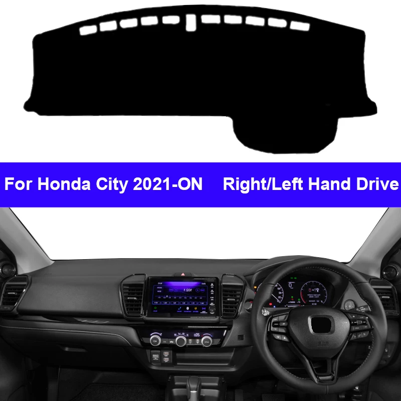 car inner dashboard cover dashmat carpet for honda city 2021 2022 on rug anti uv sun shade protector anti sun car inner dashboard cover dashmat carpet for honda city 2021 2022 on rug anti uv sun shade protector anti sun