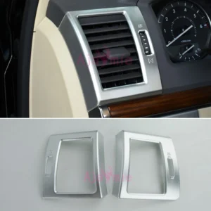2008 2017 interior air conditonnal vent cover trim ac outlet panel chrome car styling for toyota lc land cruiser 200 accessories