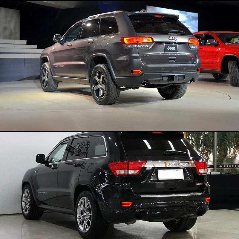 red led rear bumper reflector lights, tail/brake & rear fog lights for 2011 up jeep grand cherokee wk2, compass & dodge journey red led rear bumper reflector lights, tail/brake & rear fog lights for 2011 up jeep grand cherokee wk2, compass & dodge journey