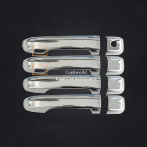 for 2016 2021 toyota land cruiser v8 200 lc200 door handle cover door bowl trims abs chrome stickers car styling accessories