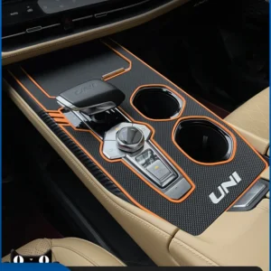 for changan unik center console gear panel protective pad silicone protective rubber pad car interior modification