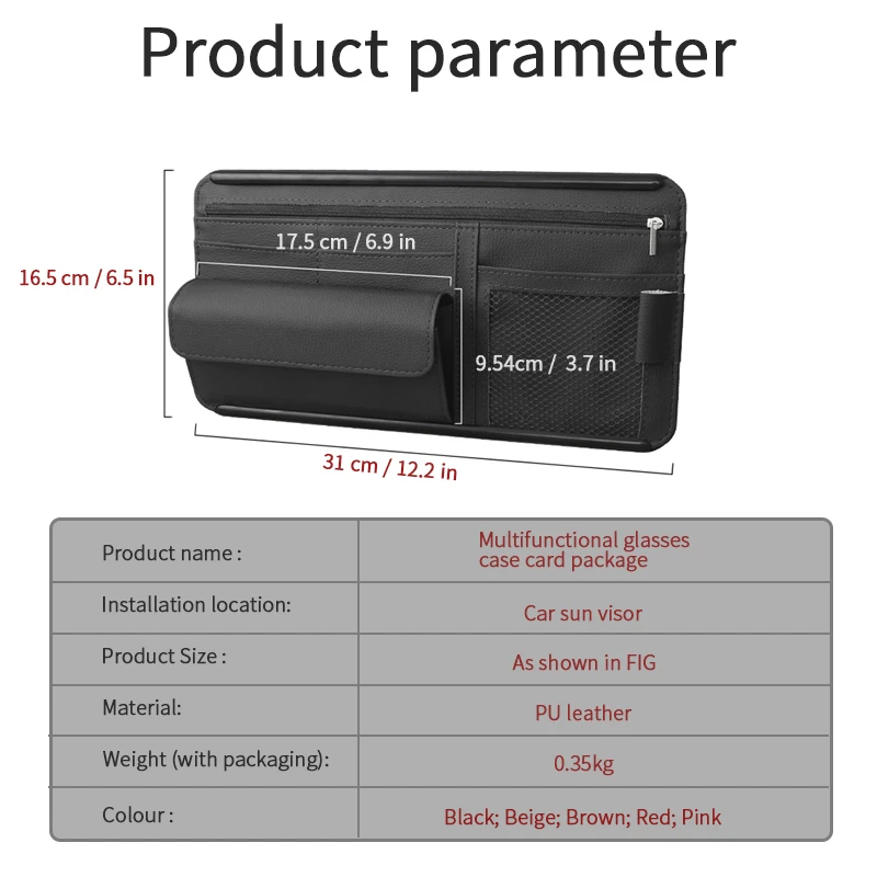 car sun visor glasses storage bag interior auto sunshade plate sunglasses organizer for card sunglasses holder car car sun visor glasses storage bag interior auto sunshade plate sunglasses organizer for card sunglasses holder car
