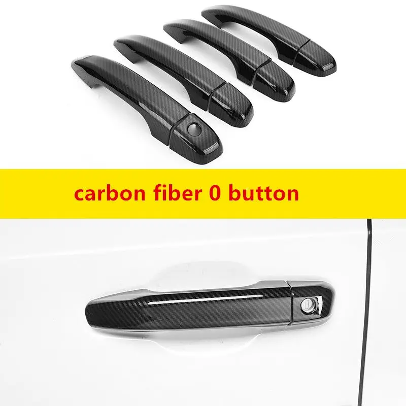 for honda accord 2018 2019 2020 2021 carbon fiber chrome car side door handle cover sticker styling for honda accord 2018 2019 2020 2021 carbon fiber chrome car side door handle cover sticker styling