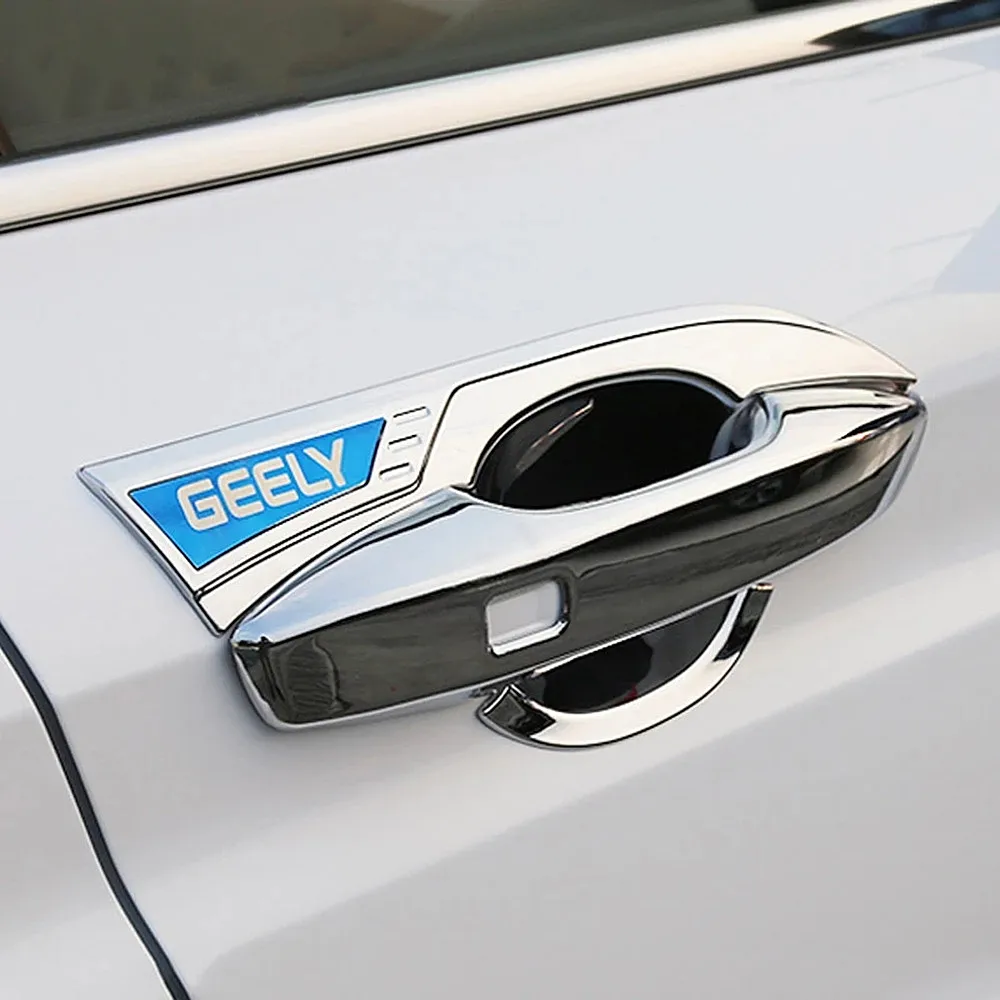 for geely tugella xingyue fy11 2019 2021 2022 abs chrome car styling door handle bowl cover exterior decoration car for geely tugella xingyue fy11 2019 2021 2022 abs chrome car styling door handle bowl cover exterior decoration car