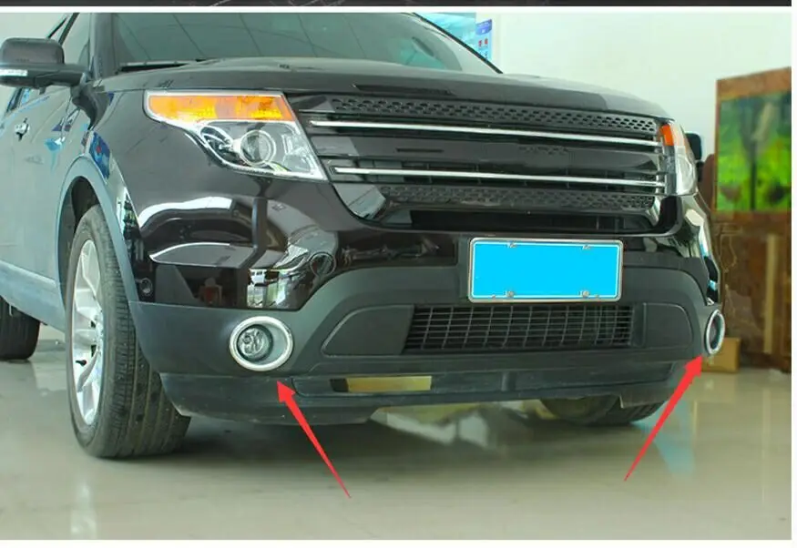 cover case stickers for ford explorer 2011 2015 car styling 2 pcs abs chrome exterior front fog light cover sticker cover case stickers for ford explorer 2011 2015 car styling 2 pcs abs chrome exterior front fog light cover sticker