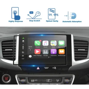 lfotpp for honda pilot 2016 2018 8 inch car multimedia radio display silk screen protector auto interior honda pilot accessories
