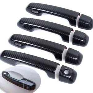 for lexus gx gx460 2010 2011 2012 2013 2014 2015 2016 2017 carbon fiber car door handle cover trim styling accessories