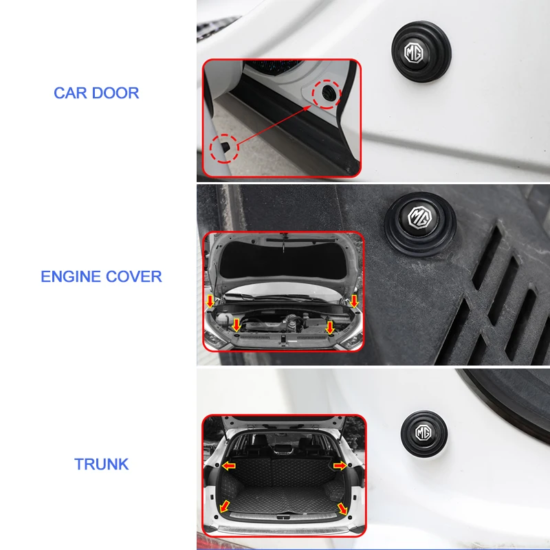 4pcs car door anti shock pad anti noise buffer gasket auto interior for mg zs mg5 gs hs gt zst mg3 mg6 mg7 hector zx ezs pilot 4pcs car door anti shock pad anti noise buffer gasket auto interior for mg zs mg5 gs hs gt zst mg3 mg6 mg7 hector zx ezs pilot