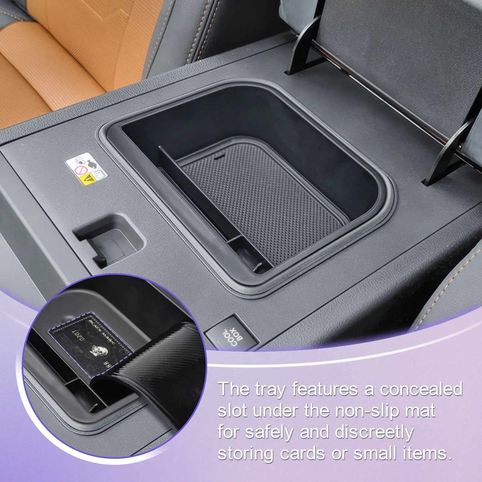 armrest storage cool box tray for toyota land cruiser prado 250 / lexus gx550 2024 2025 center console organizer car armrest storage cool box tray for toyota land cruiser prado 250 / lexus gx550 2024 2025 center console organizer car