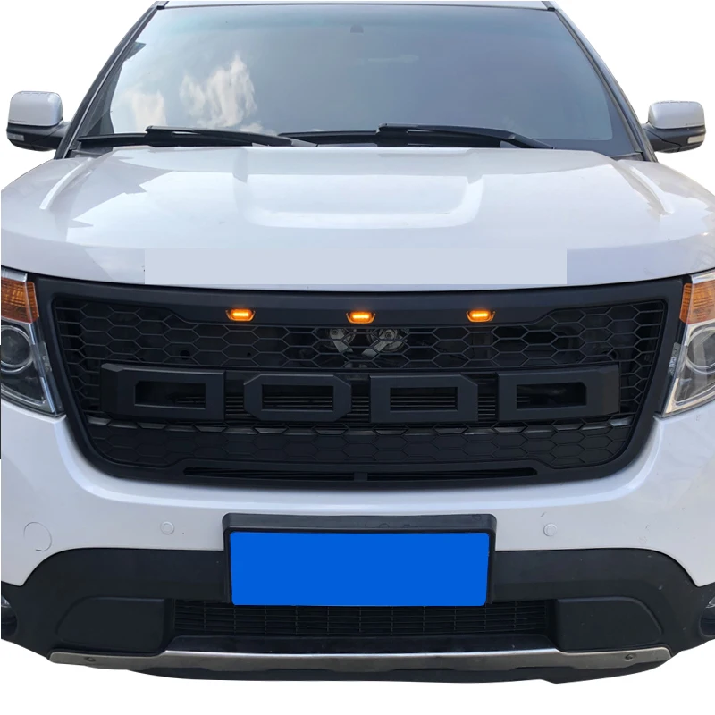 2012 2013 2014 2015 front grille set upper grill matte black fit for explorer 2012 2013 2014 2015 front grille set upper grill matte black fit for explorer