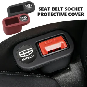 car seat belt base protector anti scratch cover accessories for geely tugella atlas pro coolray geometry c emgrand ec7 monjaro