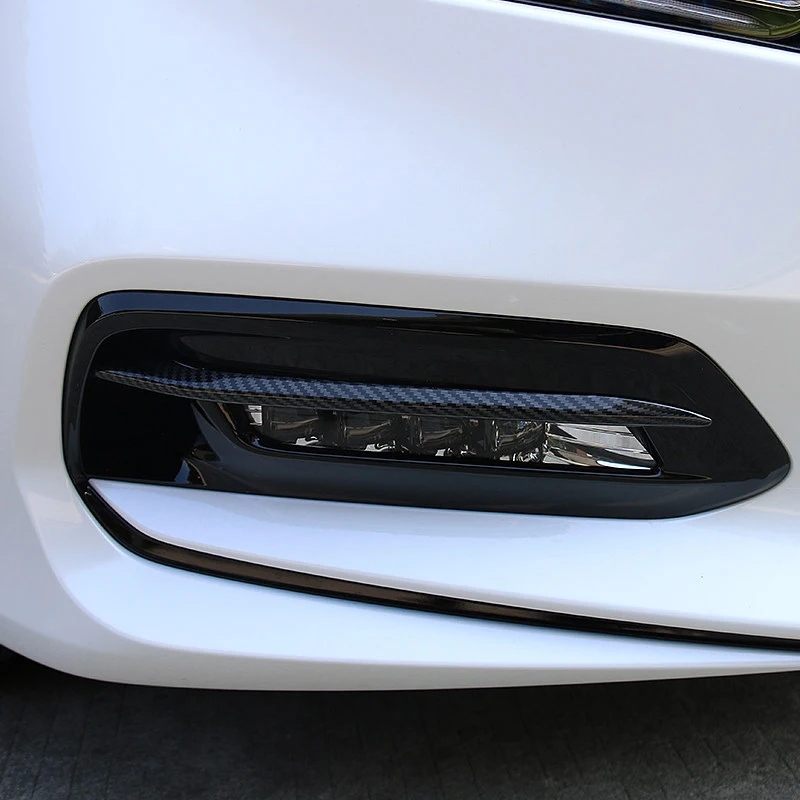 for honda accord x 10th 2018 2021 carbon fiber car front fog light lamp bumper covers trim stickers exterior styling for honda accord x 10th 2018 2021 carbon fiber car front fog light lamp bumper covers trim stickers exterior styling