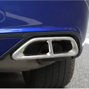 stainless steel exterior rear exhaust muffler tip pipe cover trim for honda accord 10th gen accessories 2018 2019 2020 2021 2022