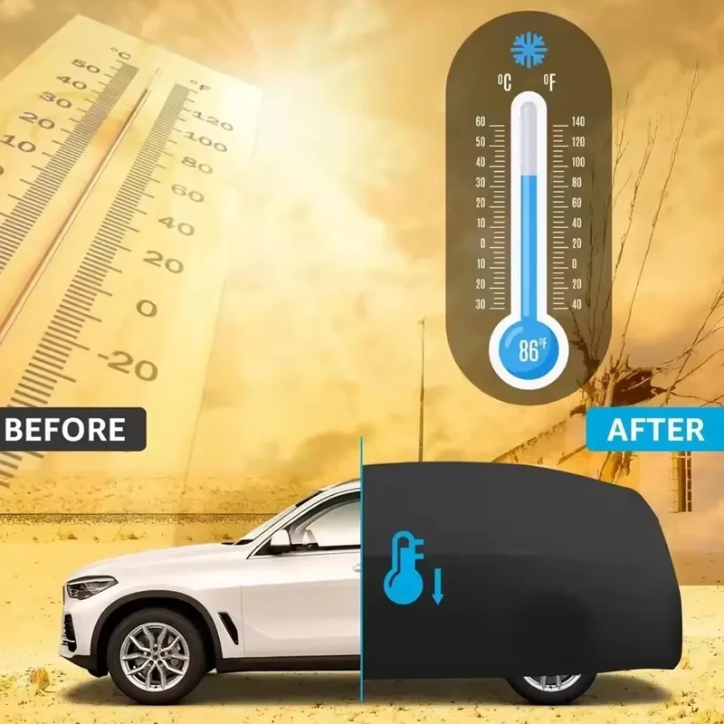 for jetour t2 oxford cloth car cover, outdoor waterproof uv snow protection, dustproof sunshade exterior for jetour t2 oxford cloth car cover, outdoor waterproof uv snow protection, dustproof sunshade exterior
