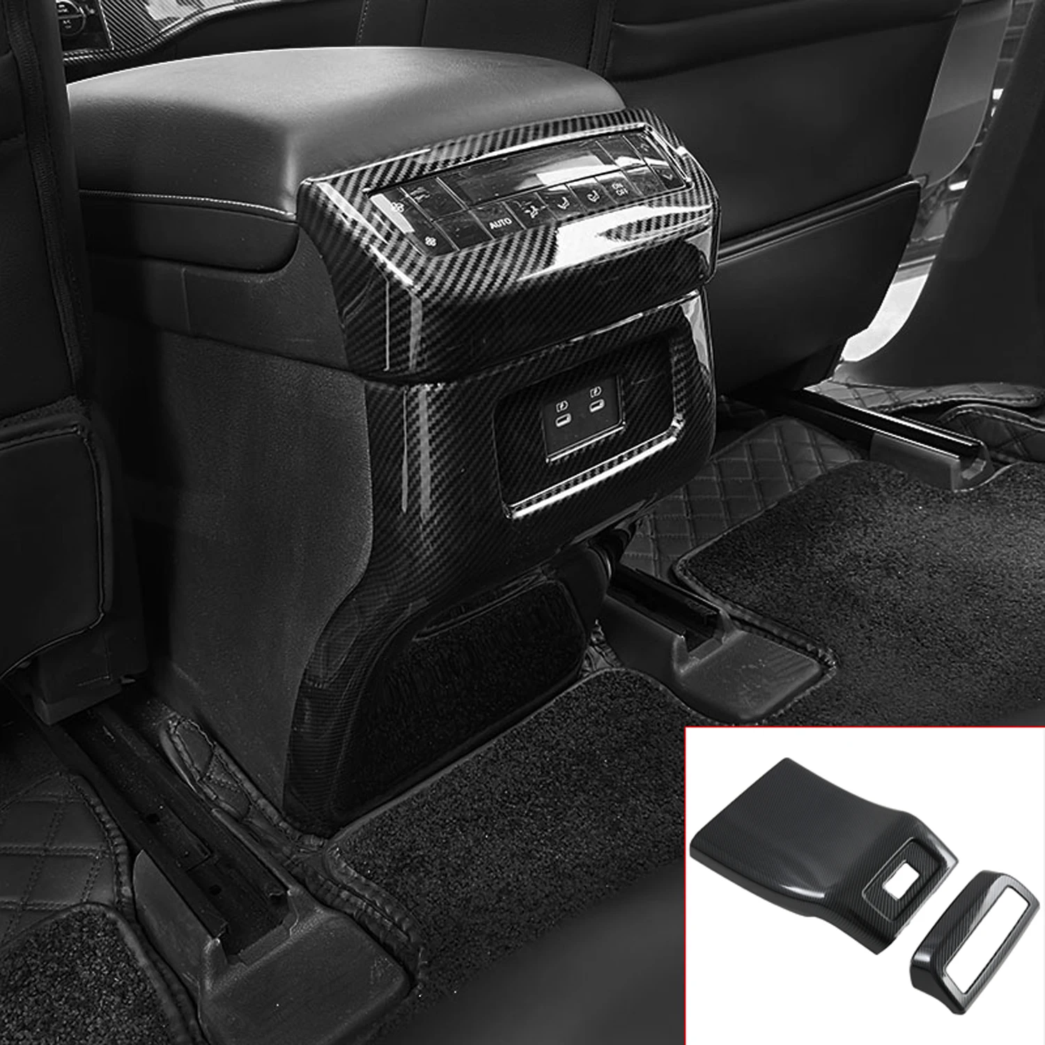 car accessories for nissan pathfinder r53 2021 2022 2023 2024 carbon fiber grain interior rear air vent outlet cover trim 2pcs car accessories for nissan pathfinder r53 2021 2022 2023 2024 carbon fiber grain interior rear air vent outlet cover trim 2pcs