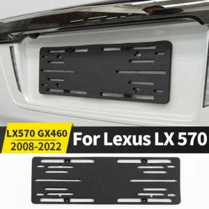 for lexus lx570 gx460 2008 2023 2022 2021 2020 2019 2018 2017 lx 570 gx 460 exterior accessories, license plate shelf body kit