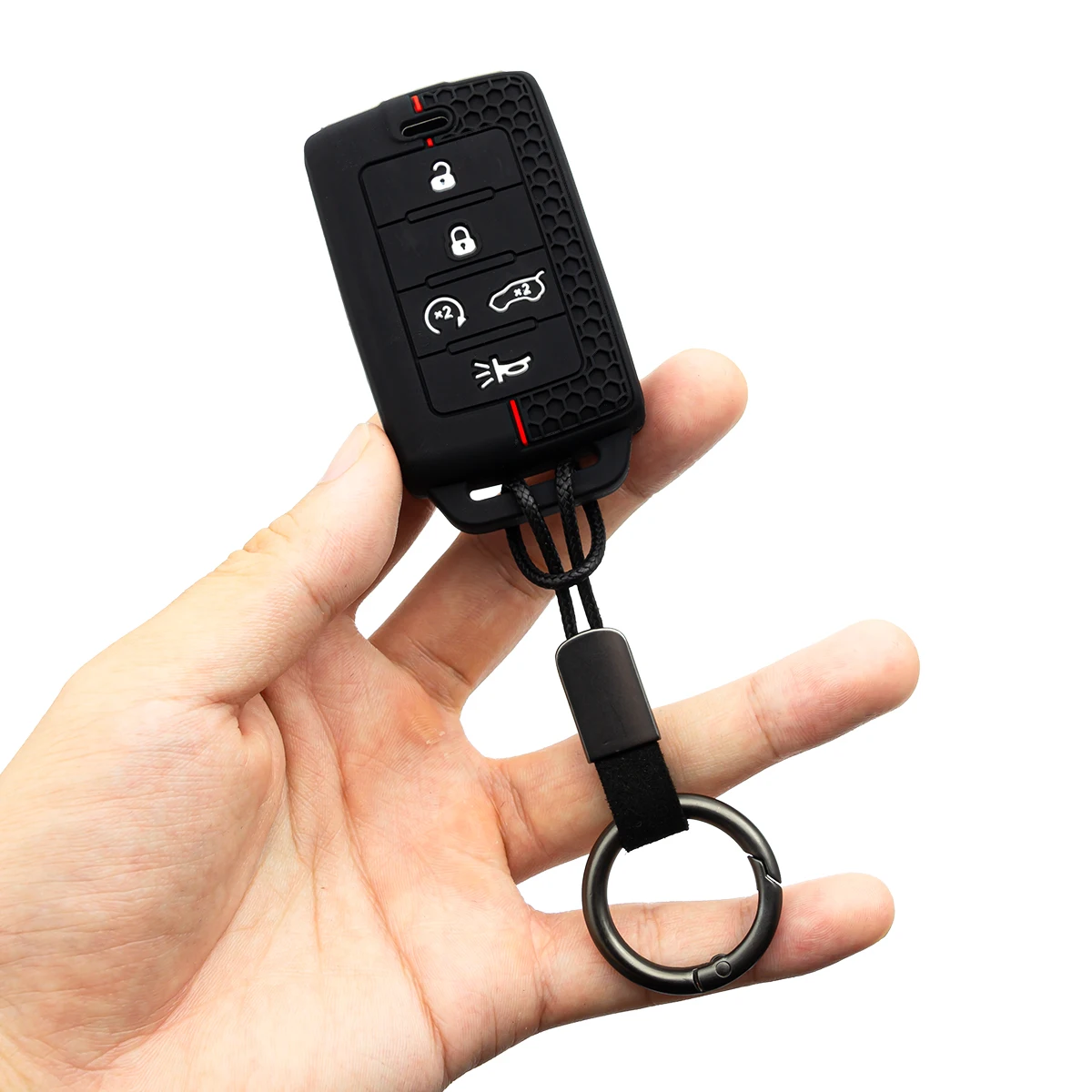2x silicone car key fob cover case holder keychain for 2022 2025 jeep grand cherokee l wl 2x silicone car key fob cover case holder keychain for 2022 2025 jeep grand cherokee l wl