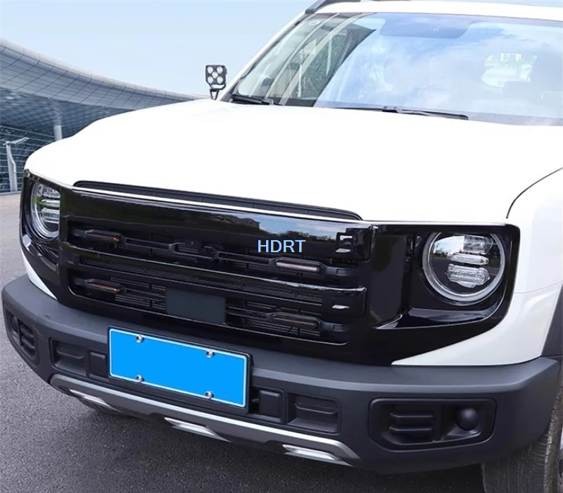 car style front face head light frame racing grills trim exterior sticker for great wall gwm haval dargo 1th 2020 + car style front face head light frame racing grills trim exterior sticker for great wall gwm haval dargo 1th 2020 +