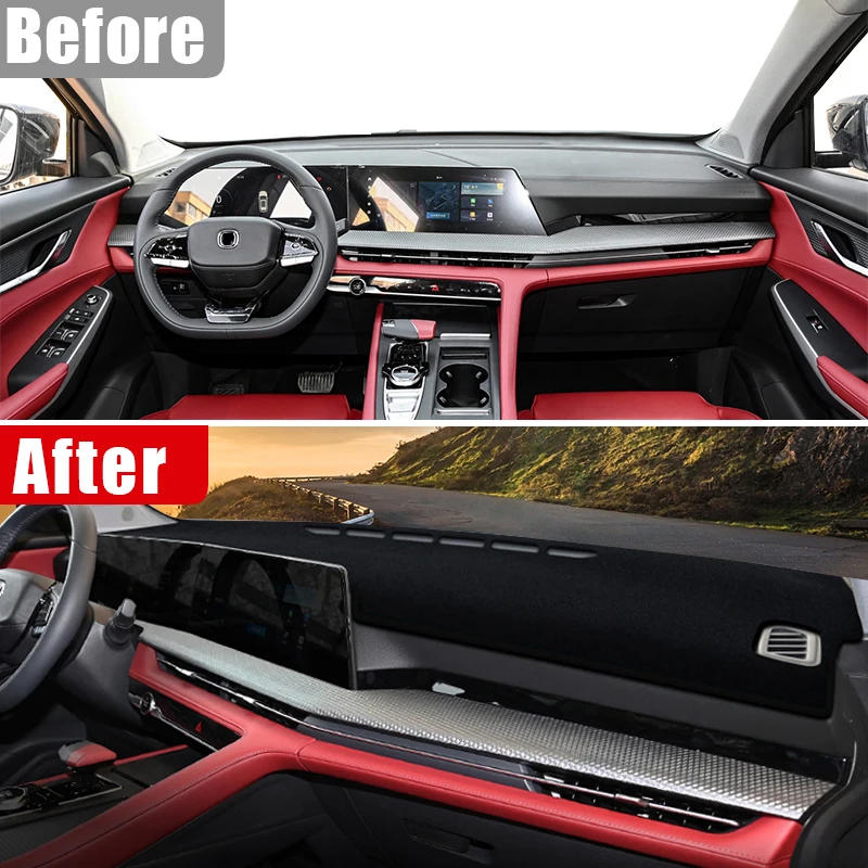 for changan cs75 plus cs75plus 2022 2023 2024 car dashboard cover sunshade mat anti glare heat insulation non slip for changan cs75 plus cs75plus 2022 2023 2024 car dashboard cover sunshade mat anti glare heat insulation non slip
