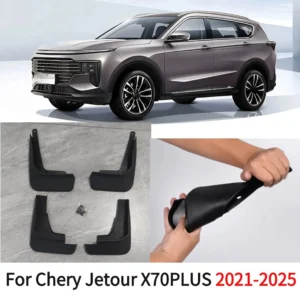 for chery jetour x70plus 2021 2025 fender mudguard 4pcs/set guard splash flap fender anti splash mudguards car accessories