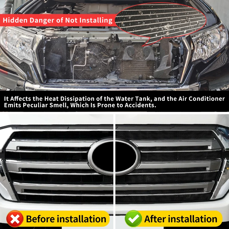front grill prevent bugs mosquitoes and sand enter for toyota land cruiser 200 lc200 fj200 2011 2021 2020 exterior front grill prevent bugs mosquitoes and sand enter for toyota land cruiser 200 lc200 fj200 2011 2021 2020 exterior