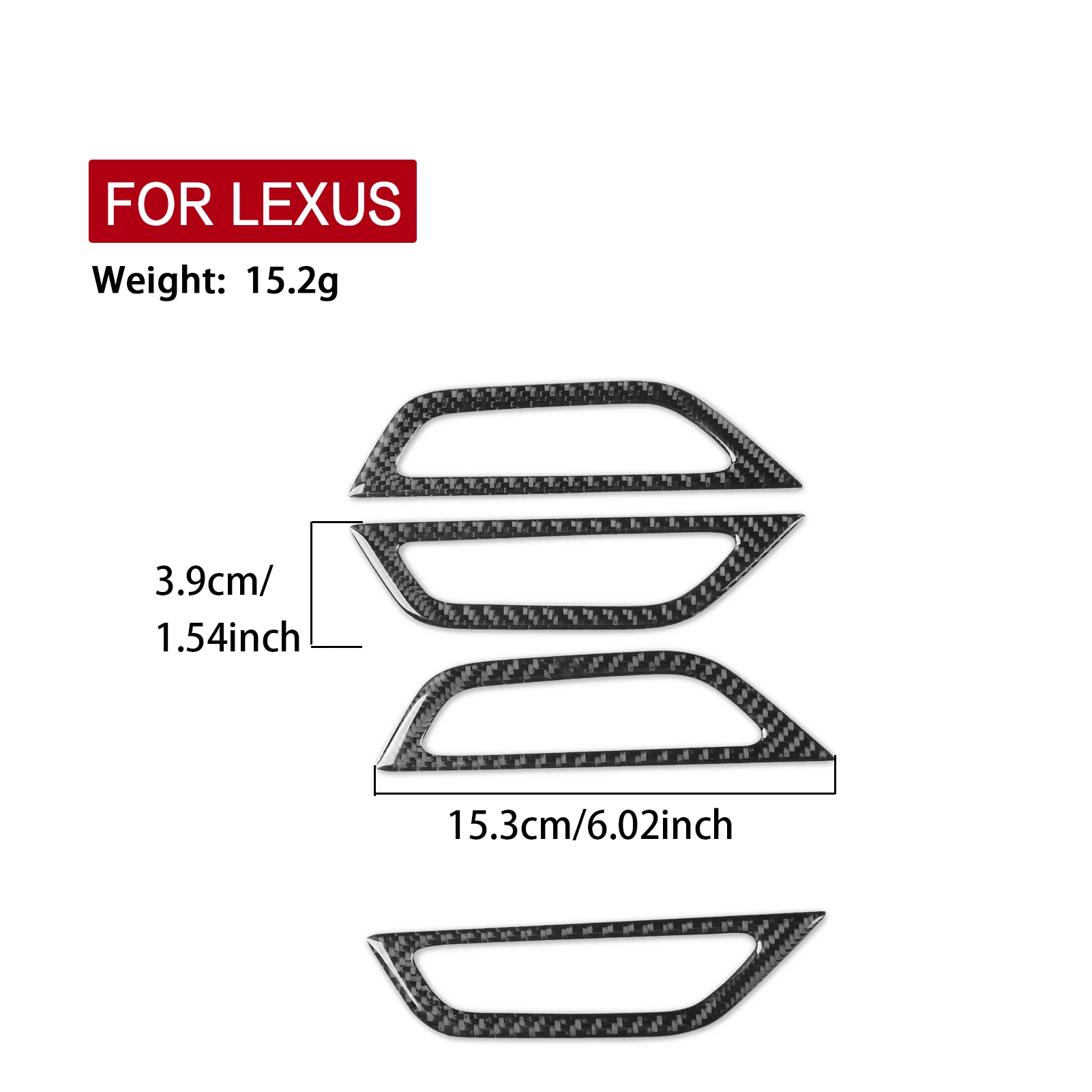 real carbon fiber car door handle frame trim cover soft sticker for lexus rx300 rx350h rx500h 2023 2024 2025 2026 real carbon fiber car door handle frame trim cover soft sticker for lexus rx300 rx350h rx500h 2023 2024 2025 2026