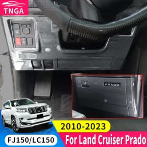 for toyota land cruiser prado 150 2010 2023 2022 2021 main + co pilot protective plate lc150 fj150 interior upgraded accessories