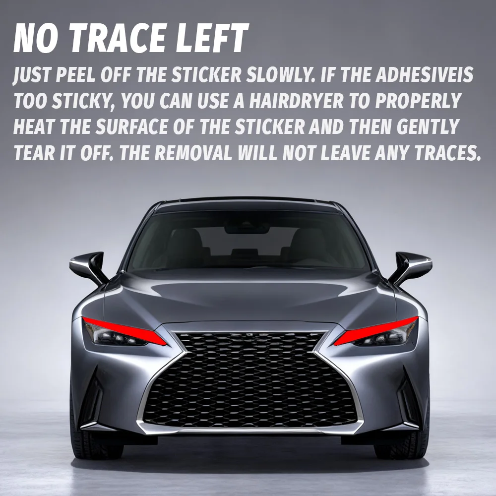 for 2021 2025 lexus is350 is300 is500 red headlight drl headlight decal tint overlay vinyl ppf for 2021 2025 lexus is350 is300 is500 red headlight drl headlight decal tint overlay vinyl ppf