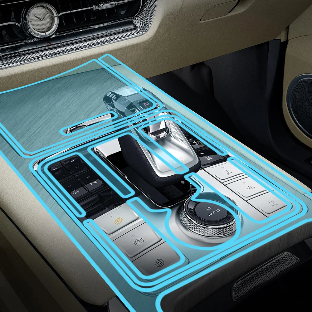 pre cut tpu interior film for gwm tank 500 2023 2024 car gearbox panel dashboard anti scratch transparent ppf film pre cut tpu interior film for gwm tank 500 2023 2024 car gearbox panel dashboard anti scratch transparent ppf film