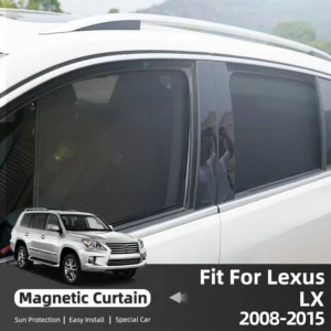 for lexus lx 570 lx570 j200 2008 2013 2014 2015 car sunshade magnetic front windshield curtain rear side window sun shade visor