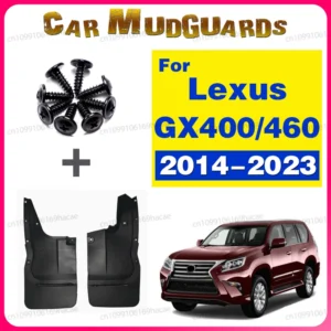 for lexus gx400 gx460 gx 2014 2023 2015 2016 mud flaps guard splash mudguard fender mudflaps car accessories rear 2pcs