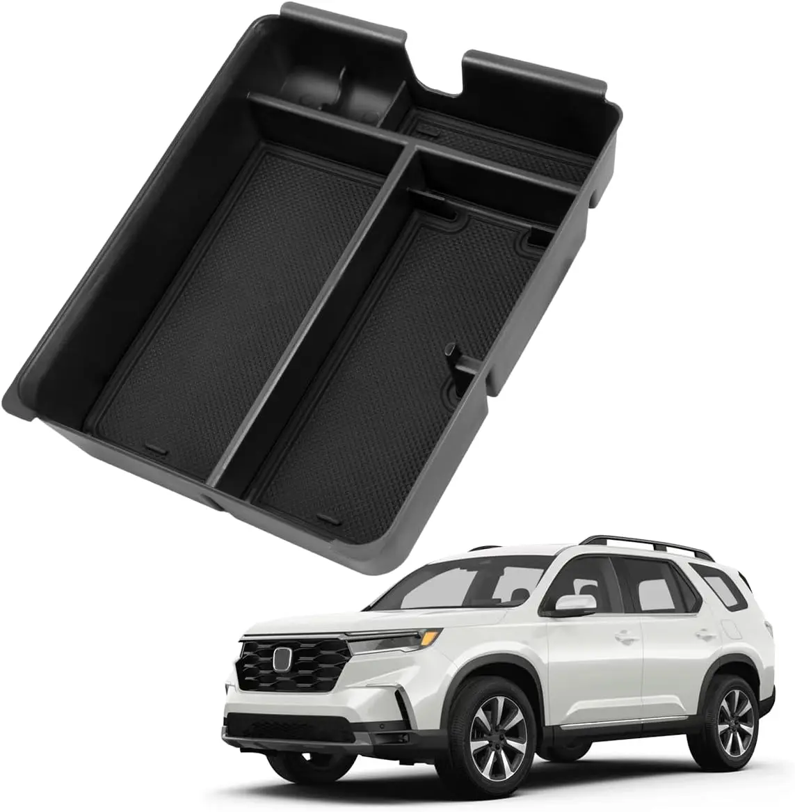 for honda pilot &2026 passport center console organizer tray 2023 2024 2025 center console armrest storage box inserts for honda pilot &2026 passport center console organizer tray 2023 2024 2025 center console armrest storage box inserts